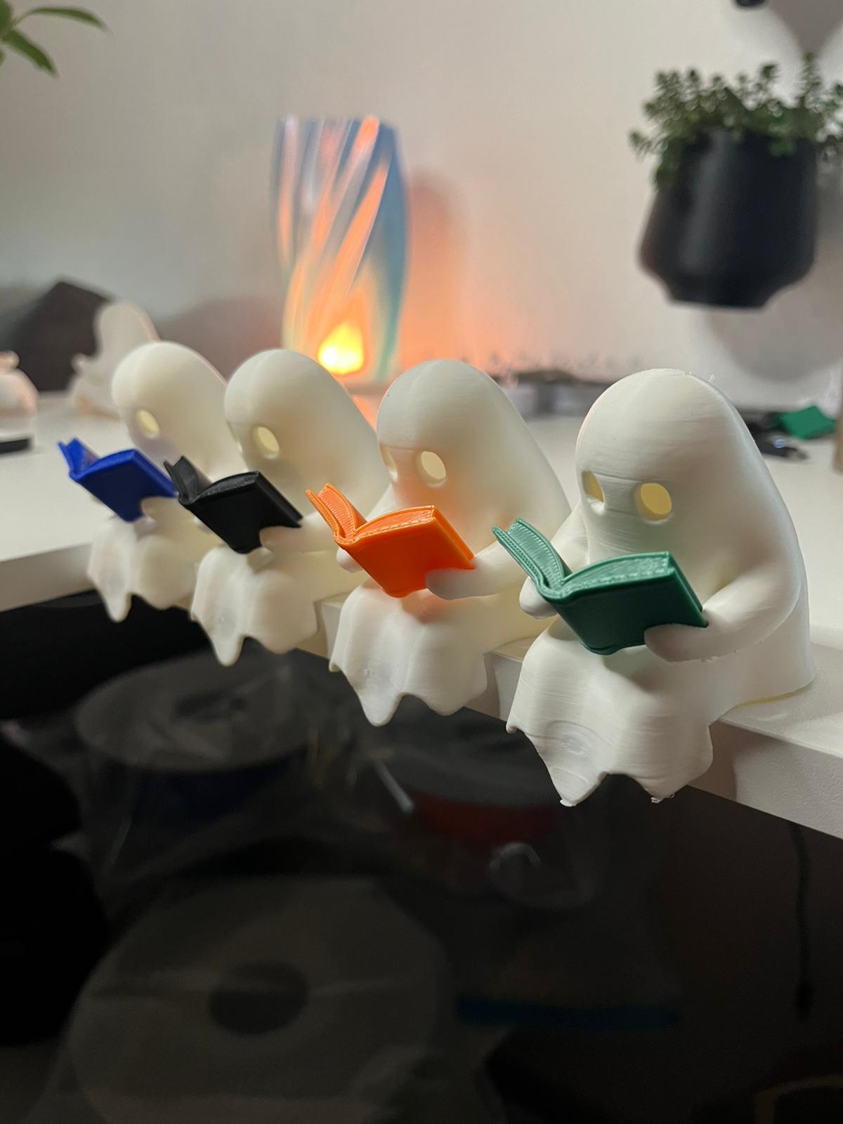 Lesendes Geist-Deko-Licht – 3D-gedrucktes LED-Teelicht
